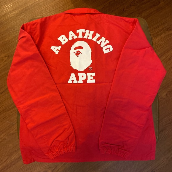 Bape Other - ❤️🦍 Red BAPE Jacket ❤️🦍